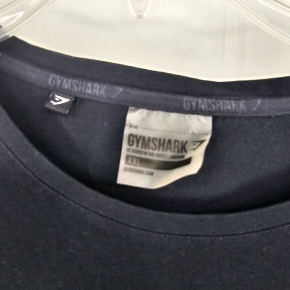 Gymshark Men Black Short Sleeve Performance T Shirt 2XL - Picture 3 of 4